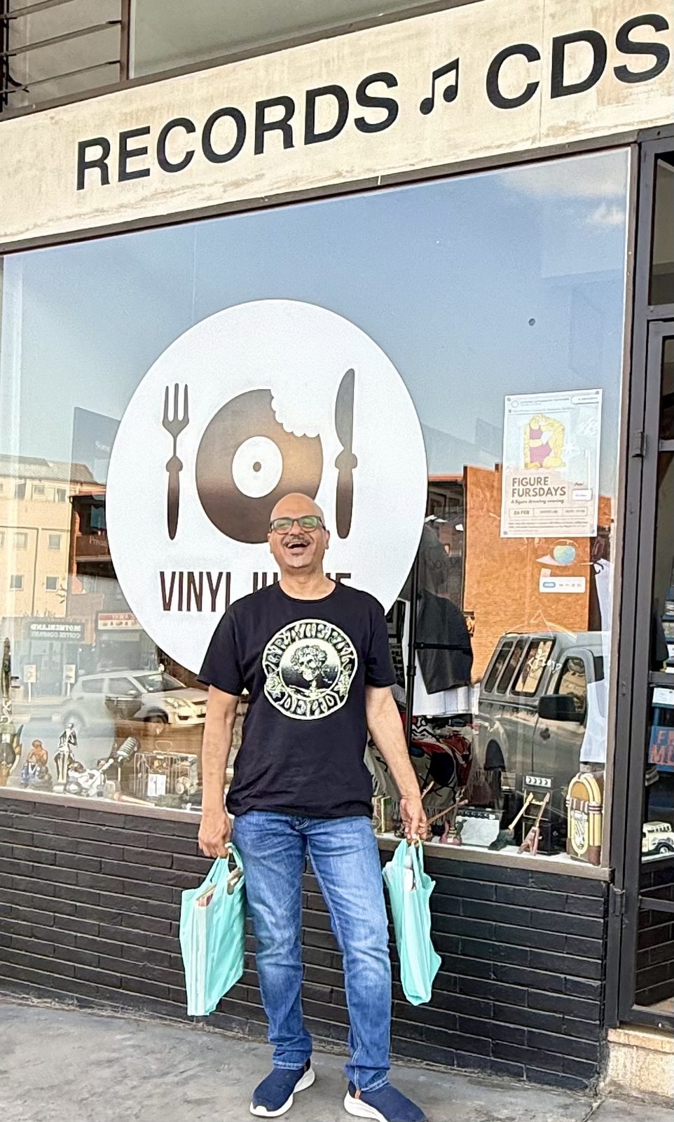 Burman's Vinyl, packing a personal order